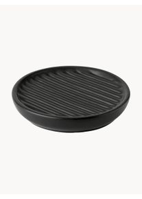 Stelton Soap dish Fjord Black Ø 11 cm x H 2 cm