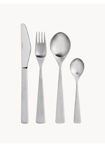 Stelton Cutlery Set Maya 2000, 6 people, Set of 24 Silver B 29 x H 8 cm