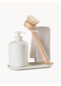 Zone Denmark Dishwasher Set Inu Offwhite, 4-piece White B 21 x H 19 cm