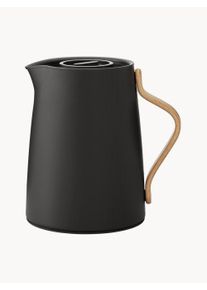 Stelton Tea Vacuum Jug Emma, 1 L Black Wood, Plastic, Solid wood, Metal Ø 14 cm x H 19 cm