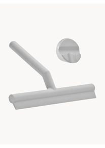 Zone Denmark Bruseskraber Paula Soft Grey Grå 17 x 21 cm