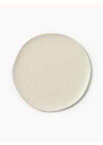 ferm LIVING Dinner Plate Flow White Ceramic Ø 27 cm