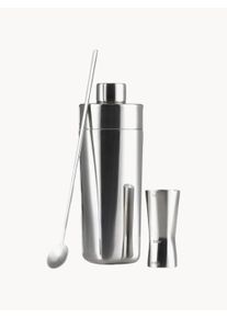 Zone Denmark Cocktailshaker-sæt Rocks i Rustfrit Stål, sæt af 3 Grå B 10 x H 10 cm