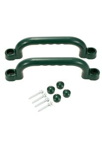 REBO Garden Climbing Frame Accessories, Play Houses & Dens &ndash; 2 x Grab Handles, Set Plastic Handgrips
