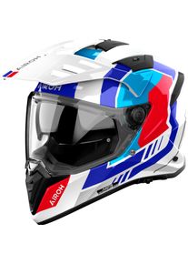 Airoh Bandit Horn, adventure helmet , color: White/Blue/Red , size: XL