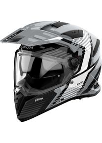 Airoh Bandit Spicy, adventure helmet , color: Grey/White/Black , size: L