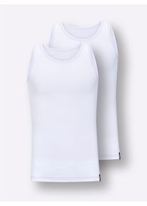 Herren Unterhemd in weiß ,Größe 7, Witt, 100% Baumwolle