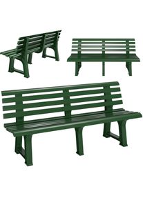 Casaria Gartenbank Orchidea Grün 145x49x74cm