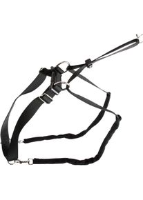 KERBL Pet Maxi Leader Erziehungsgeschirr, schwarz, Gr. 1