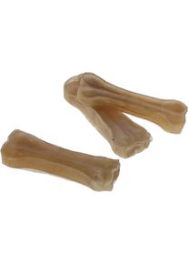 KERBL Pet Rinderhaut Knochen, 8cm, 8 Stück