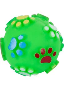 KERBL Pet Vinyl Pfotenball, farblich sortiert, 10cm