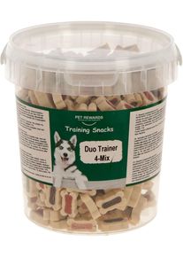 KERBL Pet Rewards Duo Trainer 4-Mix Belohnungssnack, 500g Eimer