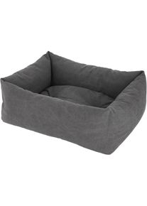 KERBL Pet Lucca Kuschelbett, grau, 70x85cm