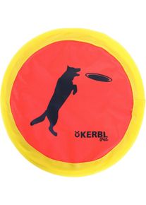 KERBL Pet Nylon Frisbee, rot/gelb, &Oslash;24cm