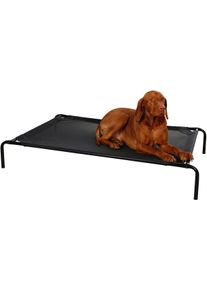 KERBL Pet Vacation Hundeliege, schwarz, 130x80x20cm
