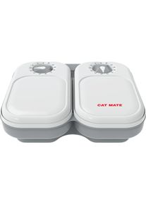 Closer Pets Cat Mate C200 Futterautomat, 2 Mahlzeiten