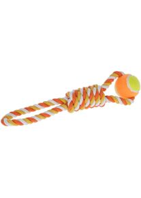 KERBL Pet Ball am Tau, orange, 37cm