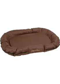 KERBL Pet Oxford Place Liegekissen, braun, 120x85x17cm