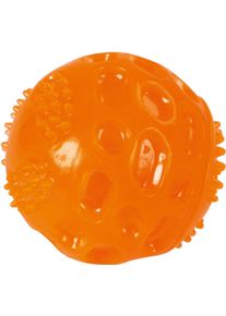 KERBL Pet ToyFastic Squeaky Ball, orange, &Oslash;6cm
