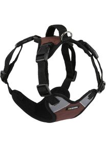KERBL Pet Pulsive Hundegeschirr, braun, 50-62cm, 56-74cm