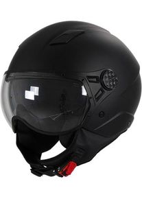 Vito Lavori, open face helmet , color: Matt-Black , size: XS