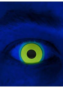 maskworld UV Gelb Kontaktlinsen
