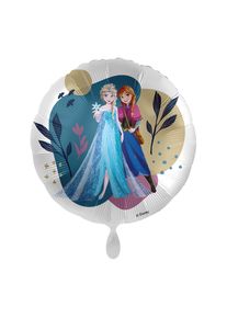 Ballon aluminium Anna et Elsa 45cm