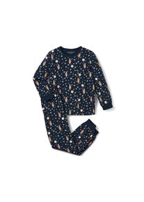 Tchibo - Kinder-Pyjama - Gr. 122/128 - wei&szlig;