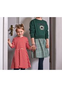 Tchibo - Jerseykleid - Mädchen - Gr. 98/104 - mehrfarbig