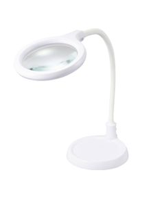 Toolcraft, Arbeitsleuchte, TO-9176673 LED Lupenleuchte Vergroesserungsfaktor 1.75 x Weiss