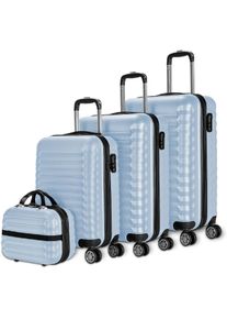 Numada, Koffer, Kofferset 1200504, Blau, (78 l)