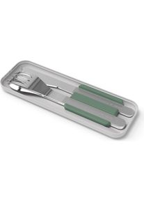 Monbento Besteck Slim Box, Besteck, Grün
