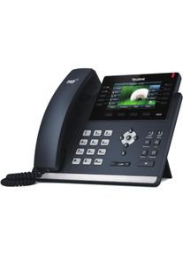 Yealink T46s, Telefon, Schwarz, Silber