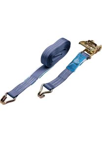 pewag, Spanngurt + Ladungssicherung, Zurrgurt 2-teilig 25 x 6000 mm Ratsche und Rundhaken LC 250 daN