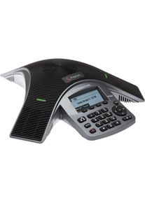 Poly SoundStation IP5000 SIP, Konferenzgerät, Schwarz, Silber