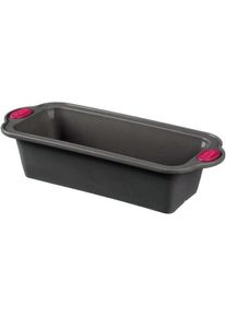 5Five Silikonform mit Griff Secret de Gourmet (30,5 x 13 x 7 cm), Backform, Braun