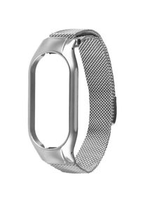 SOURCE Xiaomi Loop Magnetisches Stahlband Mi Band 7 Sidabrinis (Stahlband), Uhrenarmband, Silber