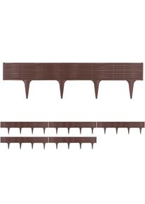 Deuba Bedrandenset van 4 Bruin 15,6m