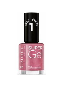 Rimmel London, Nagellack, Super Gel STEP1 (023, Farblack)
