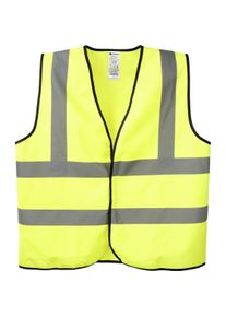 Toolcraft, Warnweste, Reflektierende Sicherheitsweste Unisize Neongelb EN ISO 20471:2013