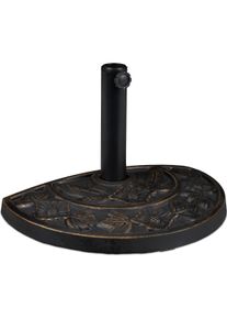 Relaxdays, Sonnenschirmständer, Sonnenschirmständer