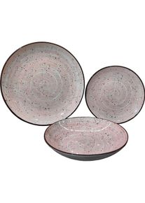 Versa, Geschirrset, Geschirr Lua 18 Stücke (18 Stück)