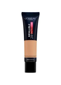 L'Oréal L'Oréal Paris, Foundation, INFAILLIBLE 24H matte cover foundation #260-golden sun (260-Golden Sun)