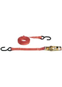 pewag, Spanngurt + Ladungssicherung, Zurrgurt 2-teilig 25 x 6000 mm Ratsche und S-Haken LC 250 daN