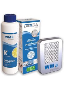 Wm Aquatec Hygiene-Trio, Reinigungsmittel, Blau, Weiss