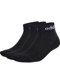Adidas, Herren, Sportsocken, C Lin Ankle 3p (40 - 42), Schwarz