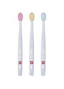 Tello, Handzahnbürste, Adult Soft für sanfte Reinigung mit ergonomischem Design (Weich)