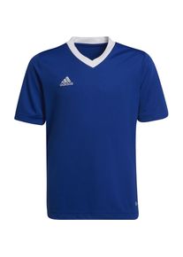 adidas, Mädchen, Sportshirt, Entrada 22 Jsy Jr T-Shirt (176), Weiss, Blau, 176