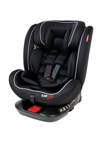 Carkids, Kindersitz, i-Grösse Autositz Darcy 360 ° Rotatable 40-150 cm Isofix schwarz/weiss (Reboarder, ECE R129/i-Size Norm)