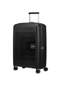 American Tourister, Koffer, Reisekoffer Aerostep 66.5 L, Black, Schwarz, (80 l)